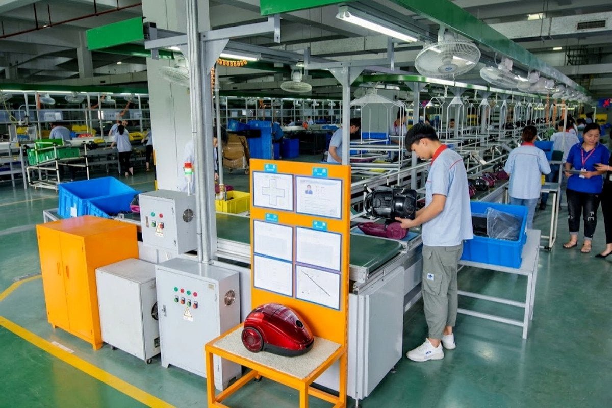 QC factory manufacturing